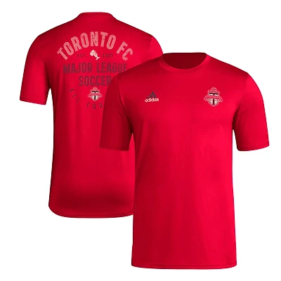 Men's adidas Red Toronto FC Local Stoic AEROREADY T-Shirt