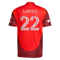 Maillot de joueur authentique du Toronto FC 2025 pour homme adidas Richie Laryea Red