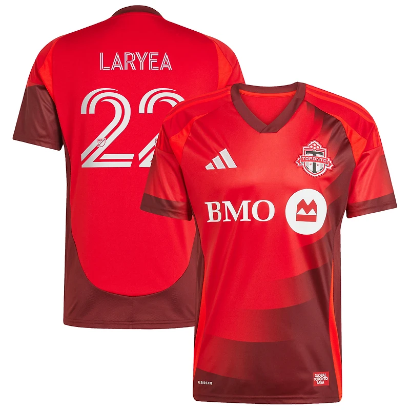 Maillot réplique du club Toronto FC 2025 pour homme adidas Richie Laryea rouge