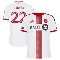 Men's adidas Richie Laryea White Toronto FC  2026 Winter Kit On-Field Authentic Patch Jersey