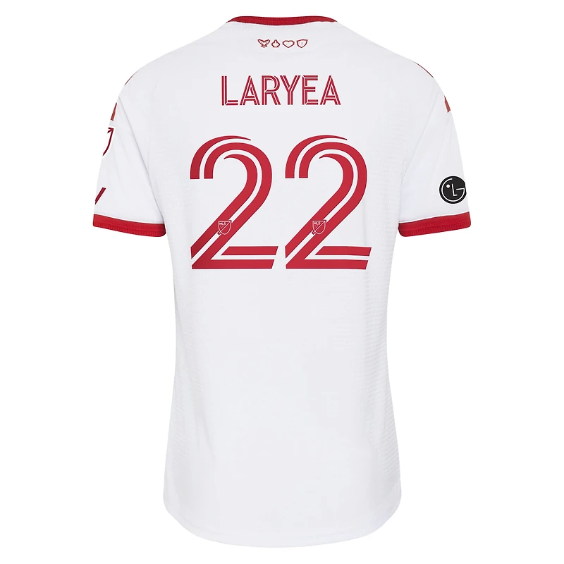Men's adidas Richie Laryea White Toronto FC 2026 Winter Kit On-Field Authentic Patch Jersey