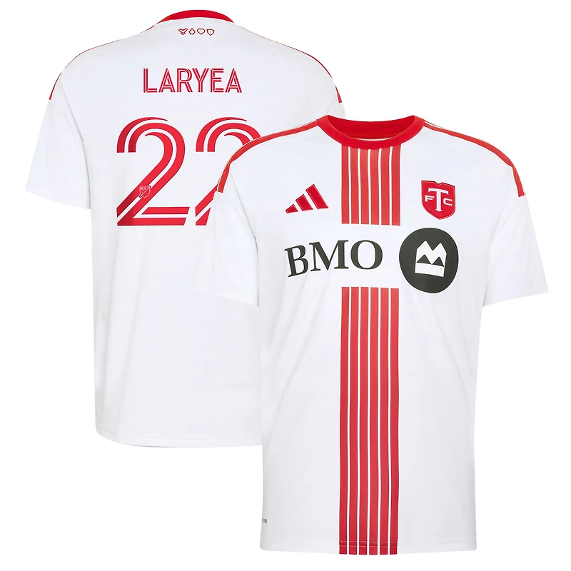 Men's adidas Richie Laryea White Toronto FC 2026 Winter Kit Replica Jersey