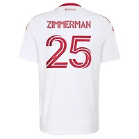 Men's adidas Walker Zimmerman White Toronto FC  2026 Winter Kit Replica Jersey