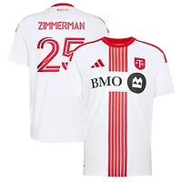 Men's adidas Walker Zimmerman White Toronto FC  2026 Winter Kit Replica Jersey