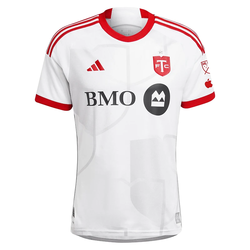Men's adidas  White Toronto FC 2024 GTA Kit Authentic Custom Jersey