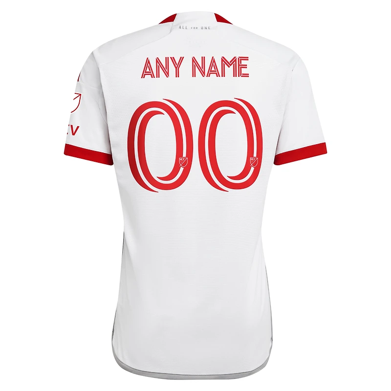 Men's adidas  White Toronto FC 2024 GTA Kit Authentic Custom Jersey