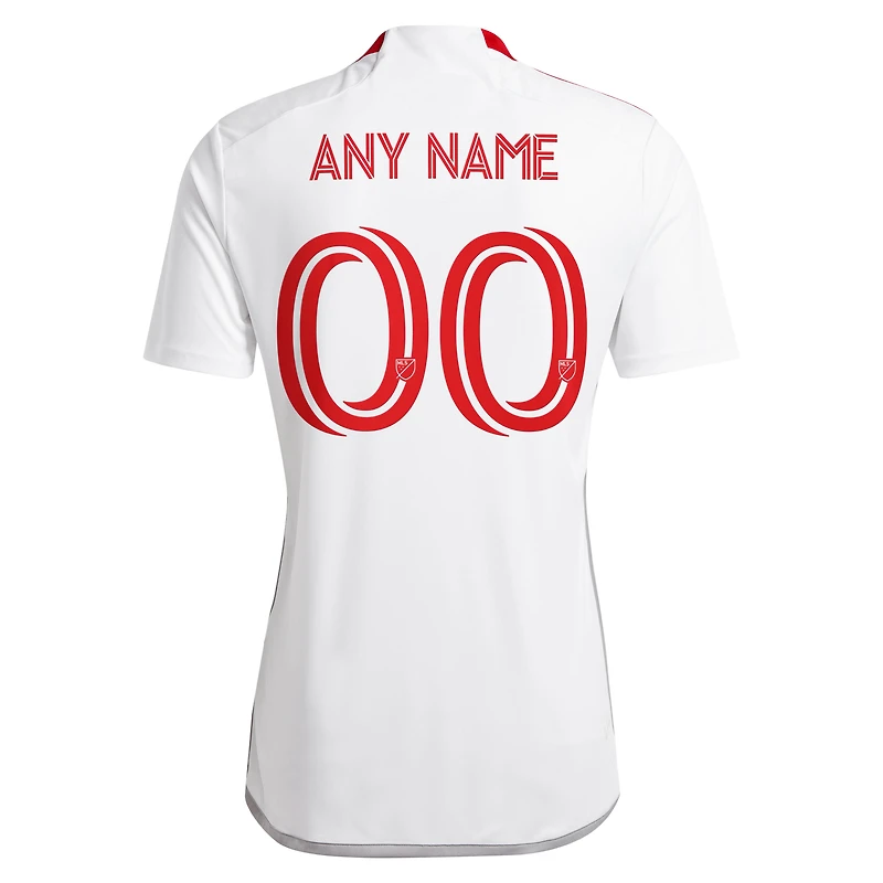 Maillot personnalisé adidas Toronto FC 2024 GTA Kit Replica pour homme, blanc