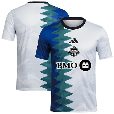 Men's adidas White Toronto FC 2025 Gaming AEROREADY Pre-Match Top