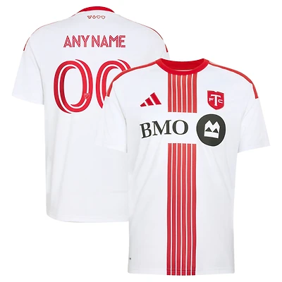 Men's adidas White Toronto FC 2026 The Six Replica Custom Jersey