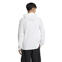 Men's adidas  White Toronto FC Tiro Travel Full-Zip Hooded Windbreaker