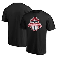 T-shirt noir avec logo officiel du Toronto FC pour homme