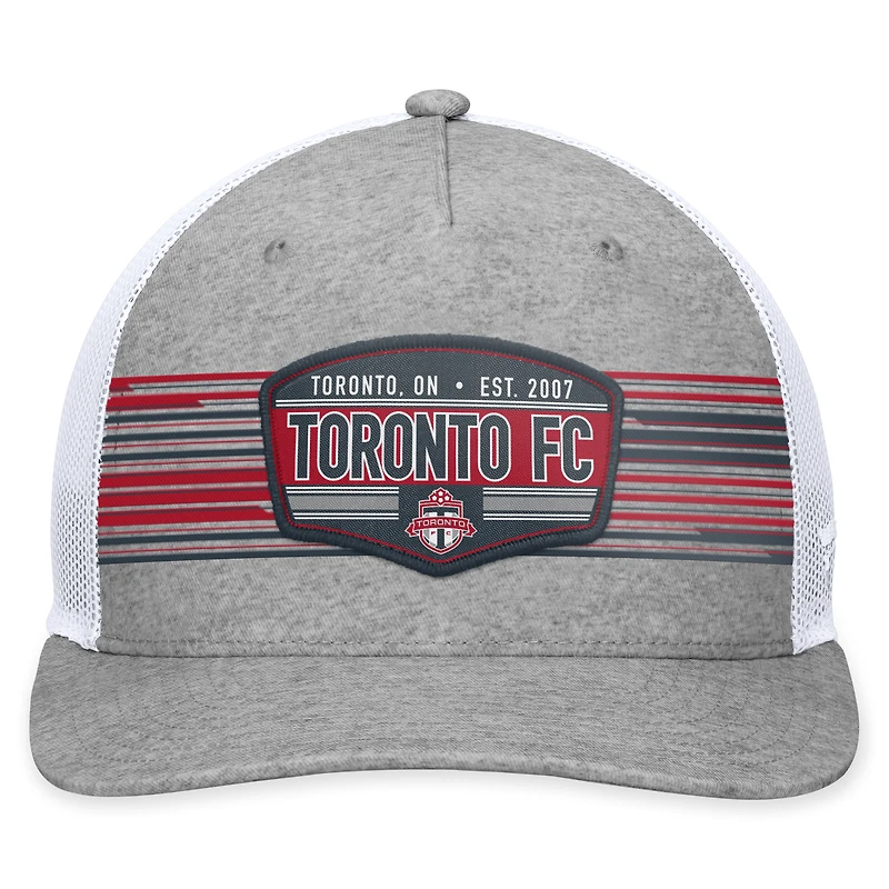 Casquette réglable Fanatics Grey Toronto FC Stroke pour hommes