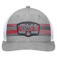 Casquette réglable Fanatics Grey Toronto FC Stroke pour hommes