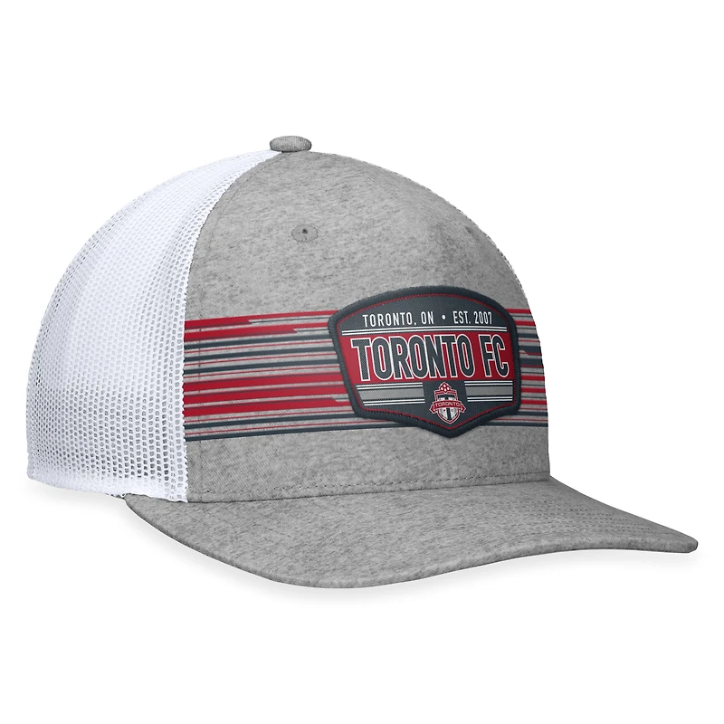Casquette réglable Fanatics Grey Toronto FC Stroke pour hommes