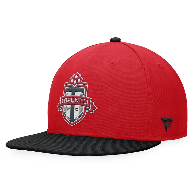 Men's Fanatics Red/Black Toronto FC Downtown Snapback Hat