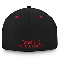 Casquette emblématique Defender Flex Fanatics pour hommes, rouge du Toronto FC