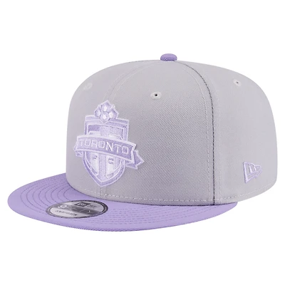 Men's New Era Gray Toronto FC Color Pack Two-Tone 9FIFTY Snapback Hat