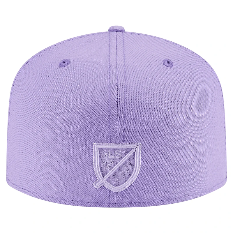 Casquette ajustée A-Frame 59FIFTY Toronto FC violet pour homme New Era