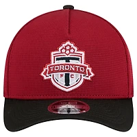 Men's New Era Red Toronto FC Jersey Hook 9FORTY M-Crown A-Frame Adjustable Hat
