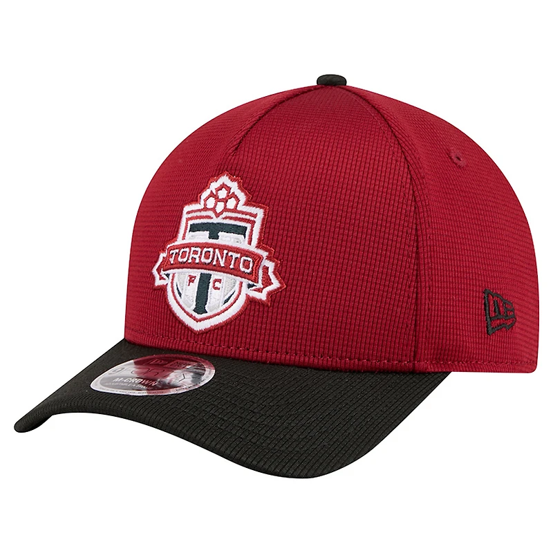 Men's New Era Red Toronto FC Jersey Hook 9FORTY M-Crown A-Frame Adjustable Hat