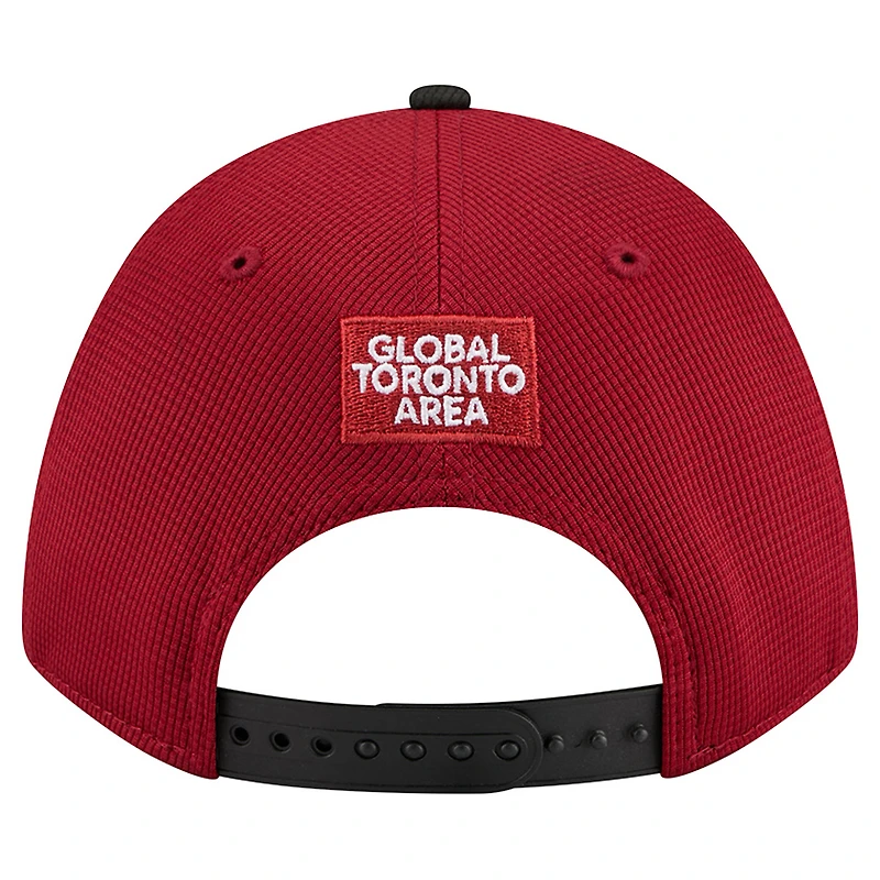 Men's New Era Red Toronto FC Jersey Hook 9FORTY M-Crown A-Frame Adjustable Hat