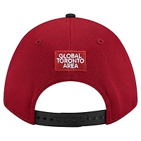 Men's New Era Red Toronto FC Jersey Hook 9FORTY M-Crown A-Frame Adjustable Hat