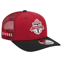Men's New Era  Red Toronto FC Jersey Hook 9SEVENTY Adjustable Hat