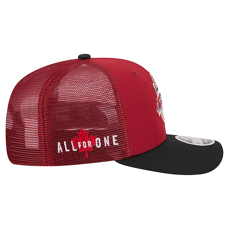 Men's New Era Red Toronto FC Jersey Hook 9SEVENTY Adjustable Hat