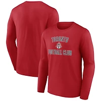 Men's  Red Toronto FC Victory Arch Long Sleeve T-Shirt