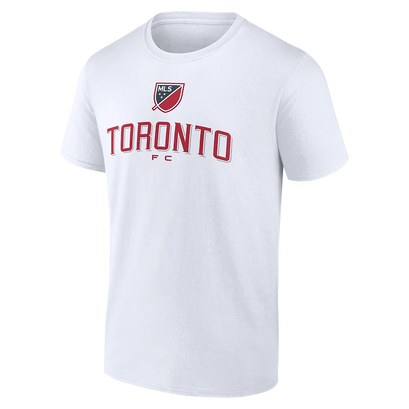 T-shirt blanc à logo Toronto FC pour homme