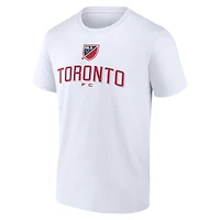 T-shirt blanc à logo Toronto FC pour homme