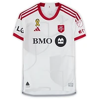 Maillot adidas blanc numéro 28, dédicacé par Raoul Petretta du Toronto FC lors de la saison 2024 de la MLS - Taille M
