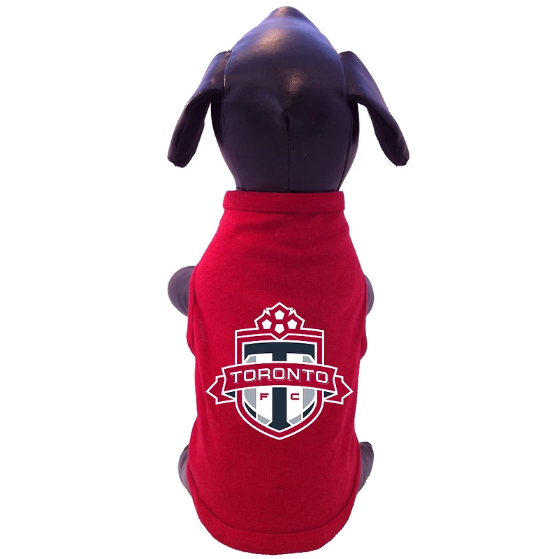 T-shirt rouge Toronto FC pour animaux de compagnie