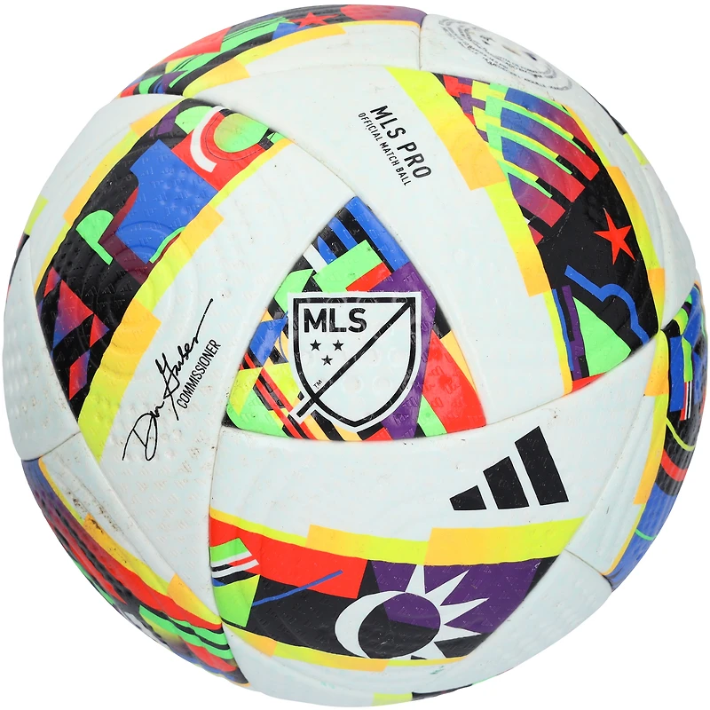 Toronto FC Match-Used adidas Soccer Ball from the 2024 MLS Season