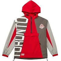 Unisex Live Breathe Futbol Gray Toronto FC Tekker Half-Zip Anorak Jacket
