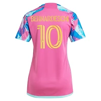 Women's adidas Federico Bernardeschi Pink Toronto FC 2023 The Energy Kit Replica Player Jersey