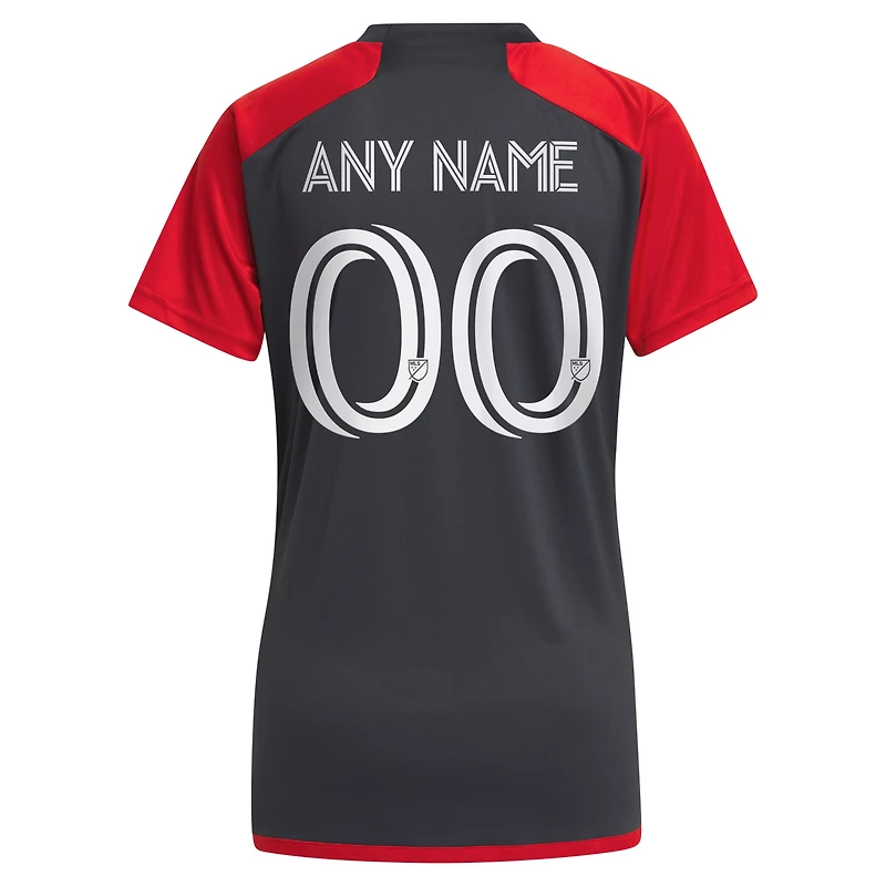 Ensemble club Toronto FC 2023 adidas gris pour femme - Maillot personnalisé réplique