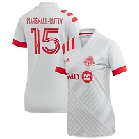 Women's adidas Jahkeele Marshall-Rutty Gray Toronto FC - 2020 TFC Unity Replica Jersey