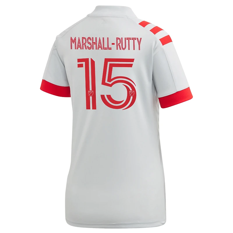Women's adidas Jahkeele Marshall-Rutty Gray Toronto FC - 2020 TFC Unity Replica Jersey