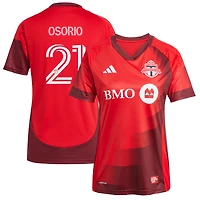Women's adidas Jonathan Osorio Red Toronto FC 2025 Club Kit Replica Player Jersey