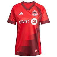 Maillot réplique du club Toronto FC 2025 rouge pour femme adidas Jonathan Osorio