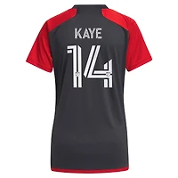 Maillot de club Toronto FC 2023 adidas Mark-Anthony Kaye gris pour femme - joueur réplique