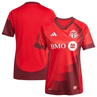 Women's adidas  Red Toronto FC 2025 Club Kit Replica Jersey
