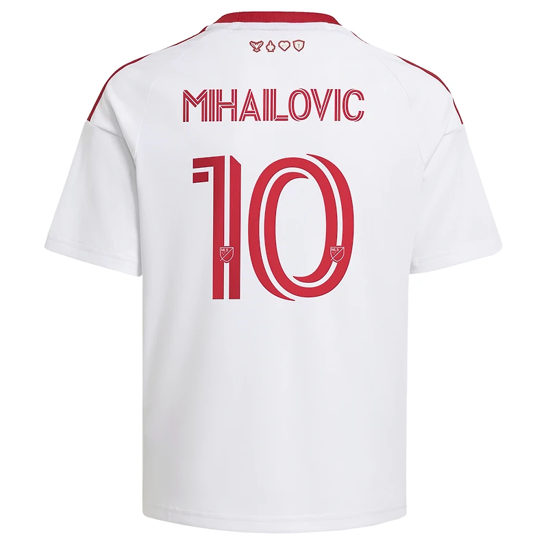 Youth adidas Djordje Mihailovic White Toronto FC 2026 Winter Kit Replica Jersey