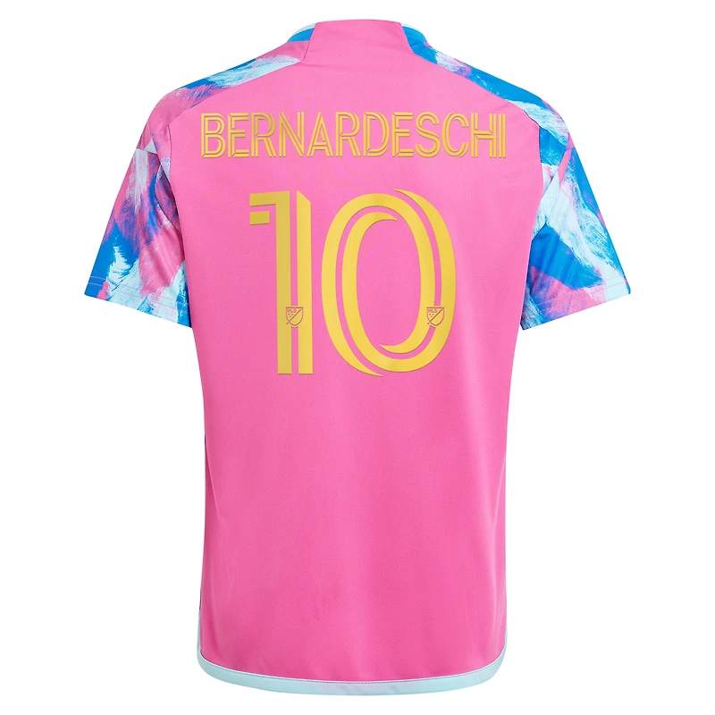 Enfant adidas Federico Bernardeschi Rose Toronto FC 2023 The Energy Kit Replica Player Jersey