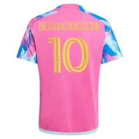 Enfant adidas Federico Bernardeschi Rose Toronto FC 2023 The Energy Kit Replica Player Jersey