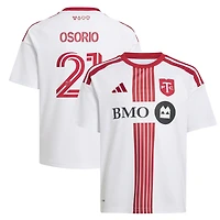 Youth adidas Jonathan Osorio White Toronto FC  2026 Winter Kit Replica Jersey