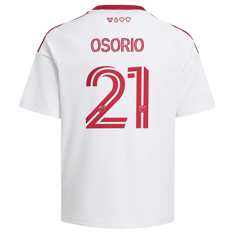 Youth adidas Jonathan Osorio White Toronto FC 2026 Winter Kit Replica Jersey