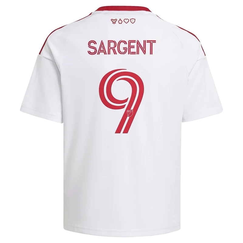 Youth adidas Josh Sargent White Toronto FC 2026 Winter Kit Replica Jersey