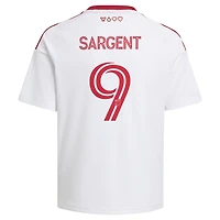 Youth adidas Josh Sargent White Toronto FC 2026 Winter Kit Replica Jersey